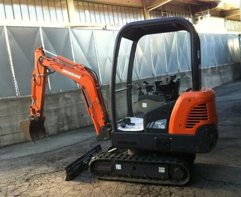 Shop Service Manual - Doosan DX15 DX18 Excavator SN: 40001 and Up