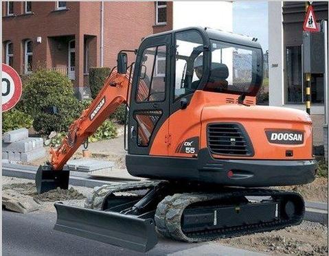 Shop Service Manual - Doosan DX55 Excavator Download