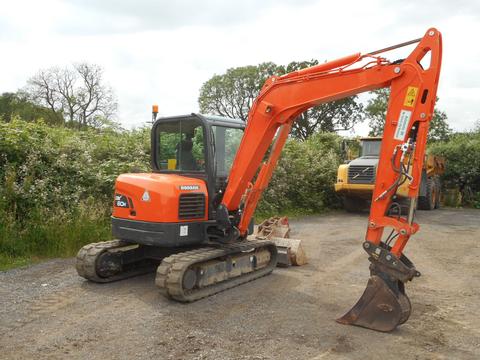 Shop Service Manual - Doosan DX60R Excavator Download