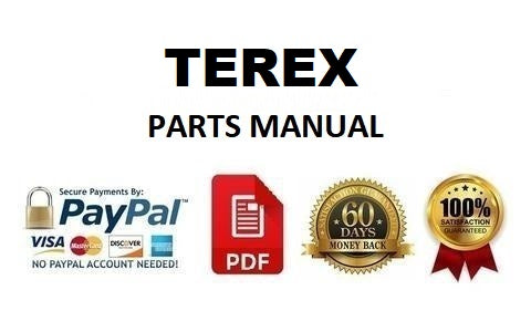 Parts Catalog Manual - 1982 Terex Schaeff SKB800 Backhoe Loader Download