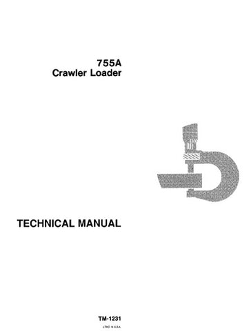 Pdf TM1231 John Deere 755A Crawler Loader Service Technical Manual