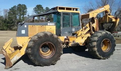 Pdf TM2248 John Deere Timberjack 848G/660D Grapple Skidder Operation & Test Service Manual