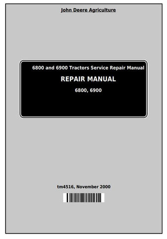 Pdf TM4516 John Deere 6800 and 6900 Tractor Repair Service Manual