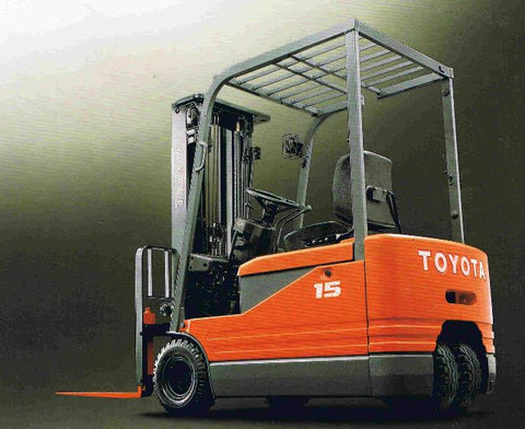 Toyota 6bncue15 - 18 (00715-00080-00) Forklift Parts Manual