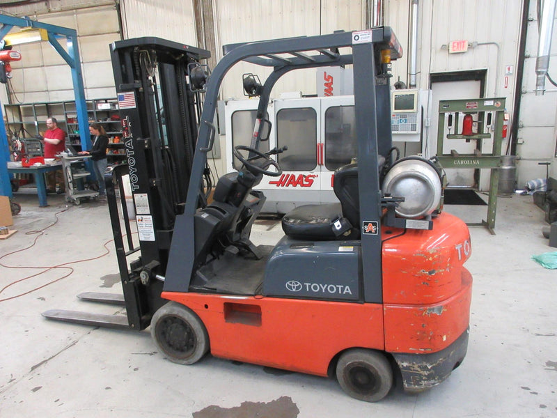 Toyota 7fgcu15,18 7fgcsu20 (g838-1) Forklift Parts Manual