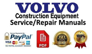 VOLVO P7110 TRACKED PAVER SERVICE MANUAL