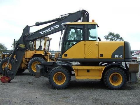 VOLVO EW160 EXCAVATOR SERVICE MANUAL