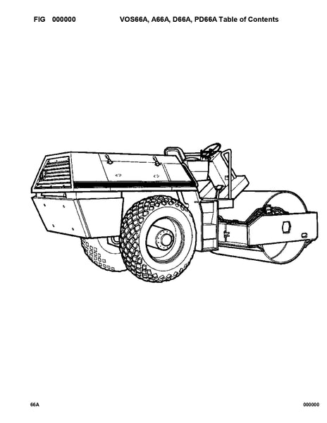 DOWNLOAD KOMATSU VOS664, A66A, D66A, PD66A (US) ROLLERS PARTS CATALOG MANUAL SN U490404 & U490500-UP