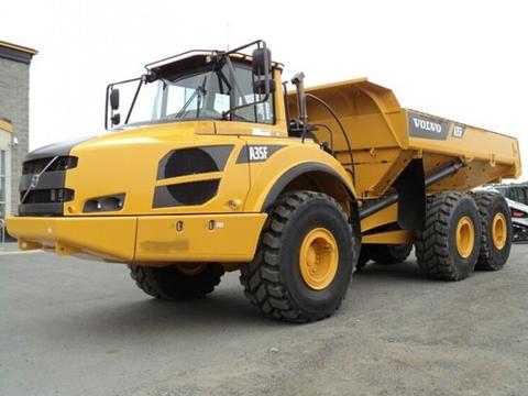 Volvo A35F Articulated Dump Truck Service Manual 