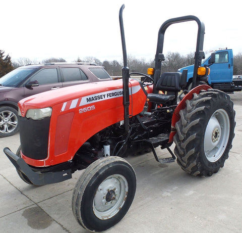 WORKSHOP SERVICE MANUAL - MASSEY FERGUSON 2605 2615 TRACTOR DOWNLOAD