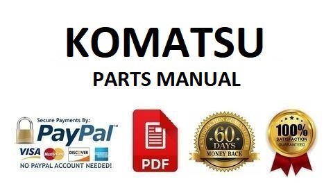 Parts Catalog Manual Komatsu SAA6D107E-3 (GERMAN) Engine SN 22395007-LIP (For 4r/A320-8E0)